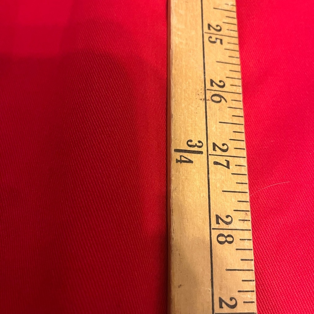 Daisy Fuentes Women's Red Double-Breasted rain coat xl nwt - Picture 6 of 9